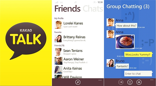 Simple Interface &amp; Multiple Feature with KakaoTalk App ...